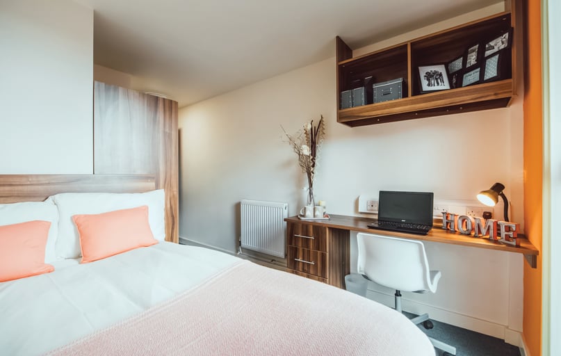 Standard Plus En Suite, Lomax Halls, 17 Hill Street, Stoke - Image 1